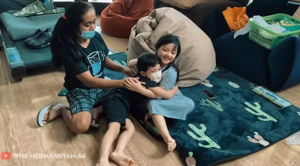 momen Arsy sembuh  © YouTube