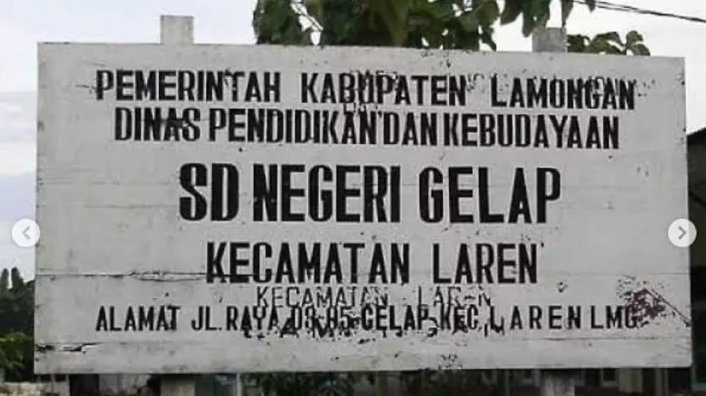 Nama sekolah unik © berbagai sumber