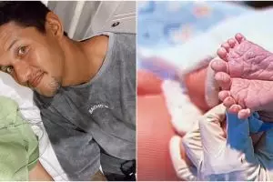 8 Momen Jennifer Bachdim melahirkan anak ketiga, selfie saat kontraksi