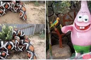 9 Desain hiasan taman ini bentuknya antimainstream abis