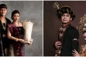 10 Potret seleb dengan baju adat Batak, pesonanya bak raja dan ratu