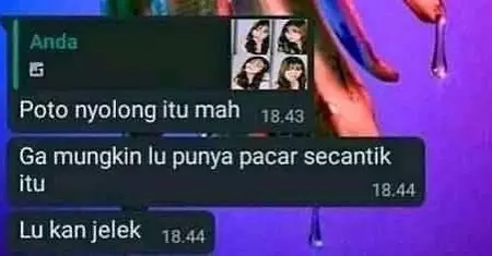 Chat ngeselin dari teman © berbagai sumber Chat ngeselin dari teman © berbagai sumber