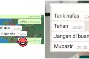 12 Chat ngeselin dari teman ini endingnya bikin senyum geregetan