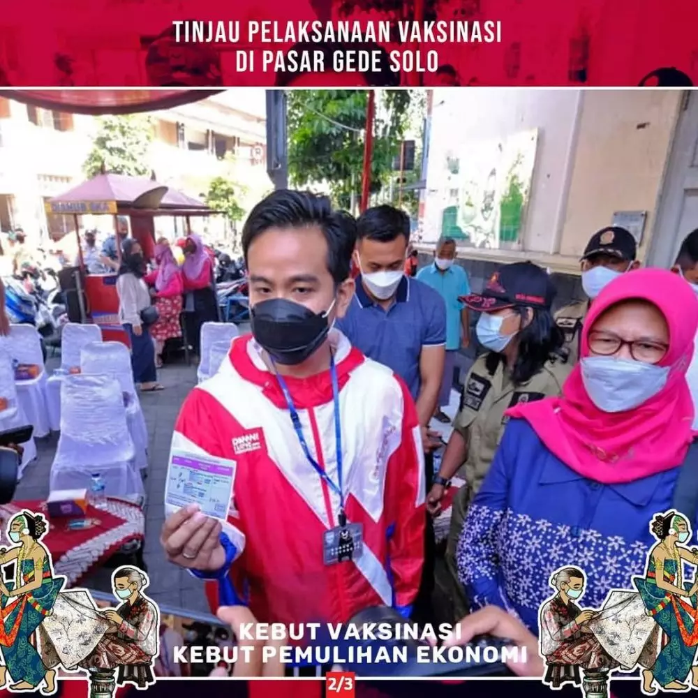 Gibran Rakabuming setelah jadi Wali Kota  © 2021 brilio.net