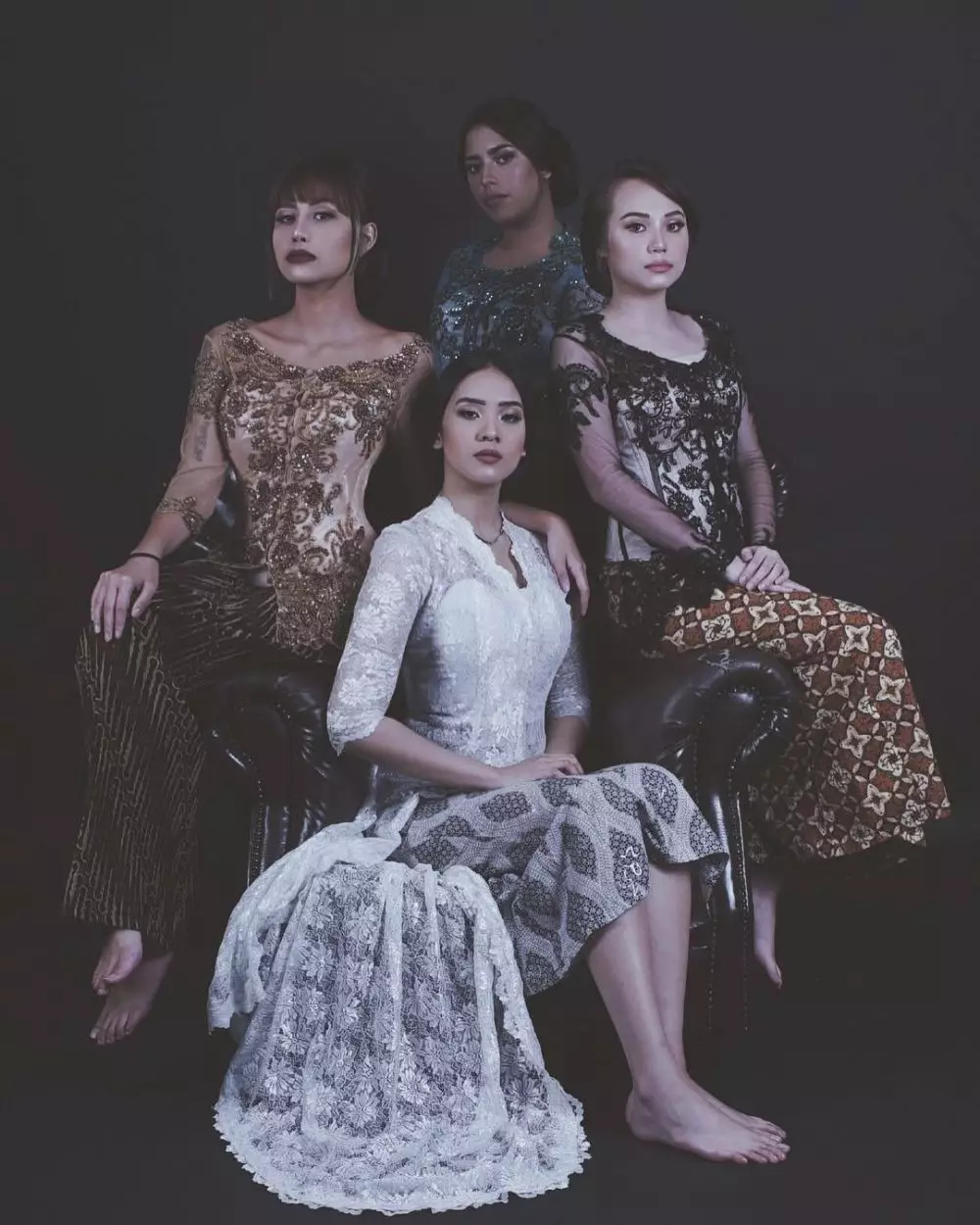 Potret Anya Geraldine dengan kebaya © Instagram