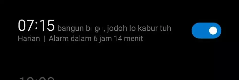 catatan kocak alarm hp berbagai sumber