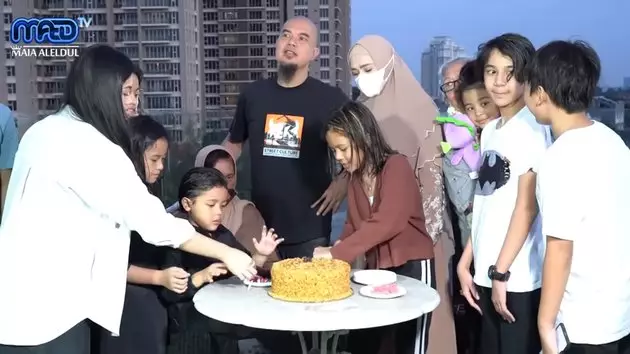 Momen ultah Safeea anak Ahmad Dhani © 2021 brilio.net