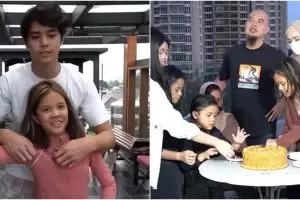 7 Momen ultah Safeea anak Ahmad Dhani & Mulan Jameela, tema pool party