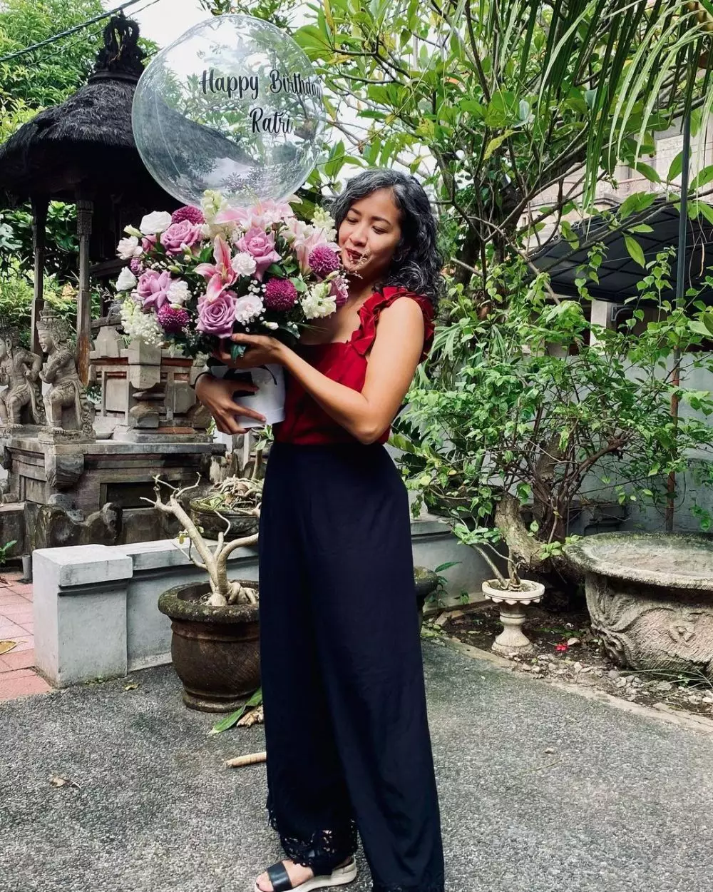 potret terkini pasien ketiga covid Instagram