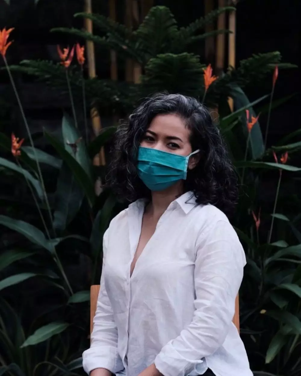 potret terkini pasien ketiga covid Instagram