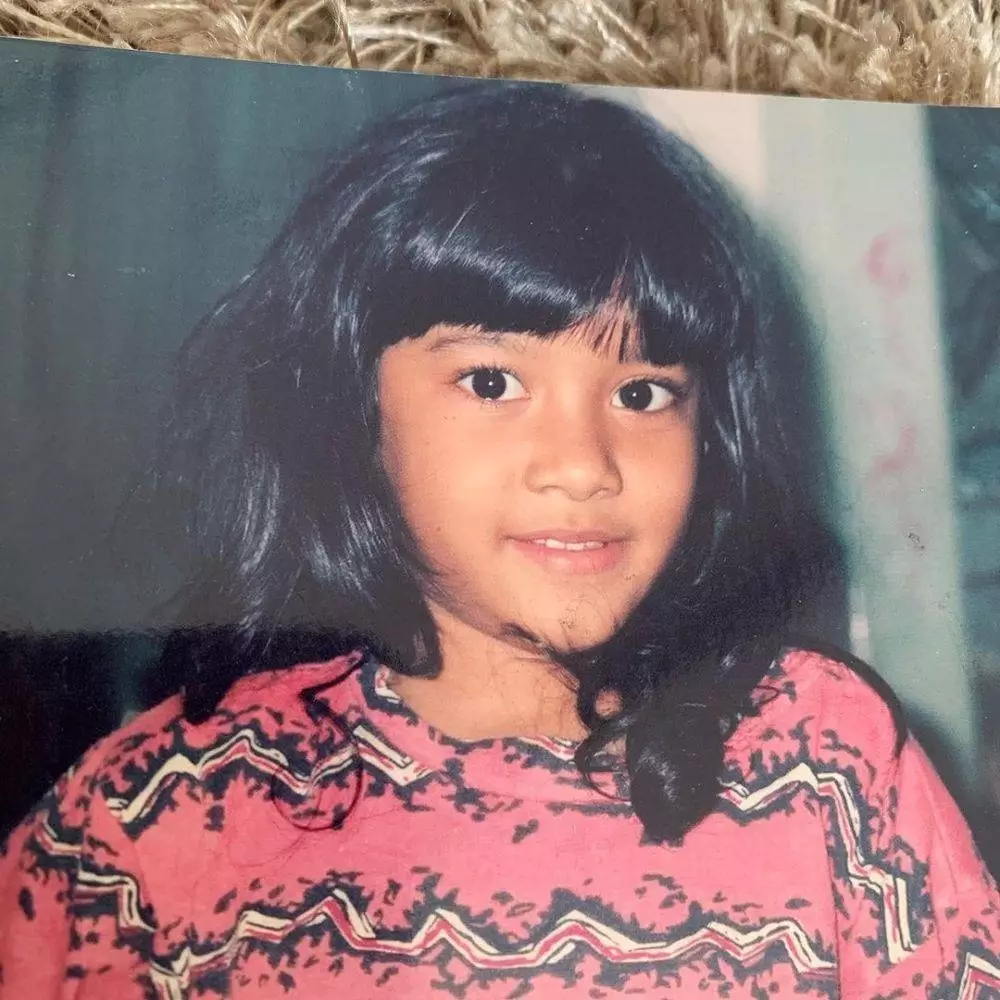 Potret masa kecil pesinetron cantik © Instagram Potret masa kecil pesinetron cantik © Instagram