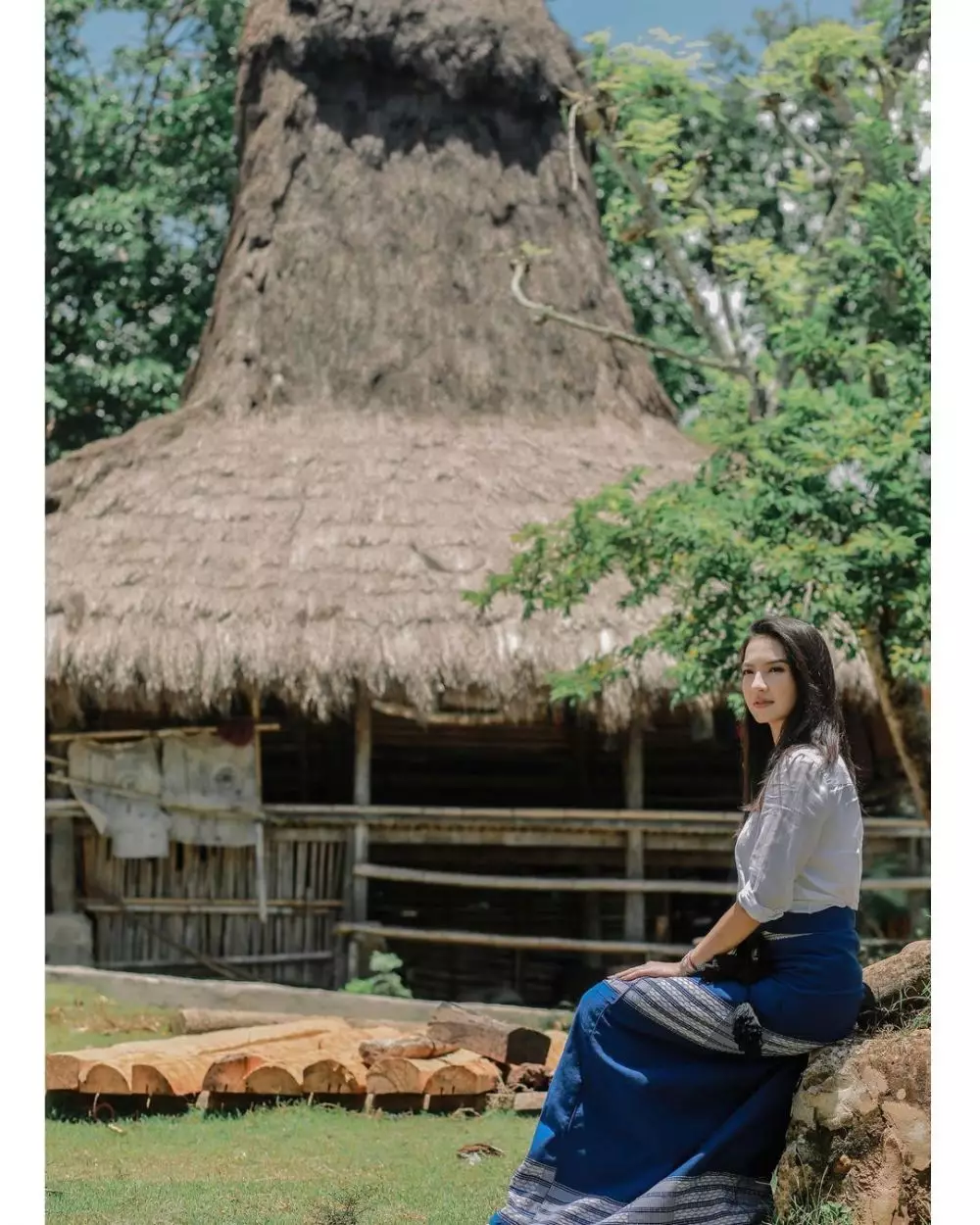 momen raline shah liburan di sumba © Instagram