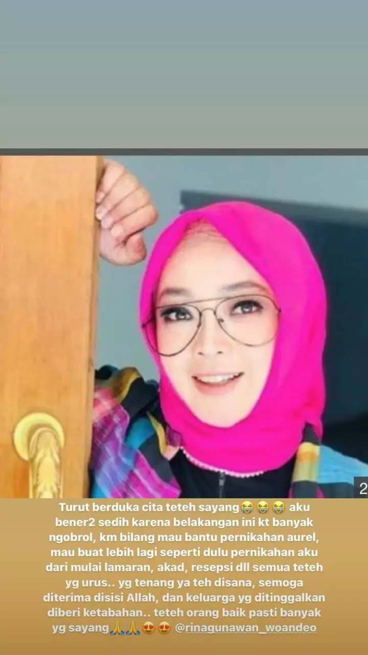 ucapan duka seleb © Instagram