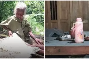 Kisah pilu nenek usia 91 tahun makan sisa tiwul singkong
