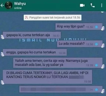 chat lucu balasan nyeleneh teman © 2021 instagram.com