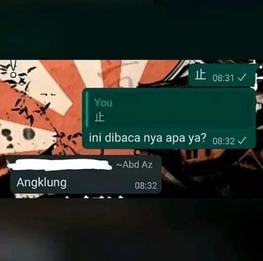 chat lucu balasan nyeleneh teman © 2021 instagram.com