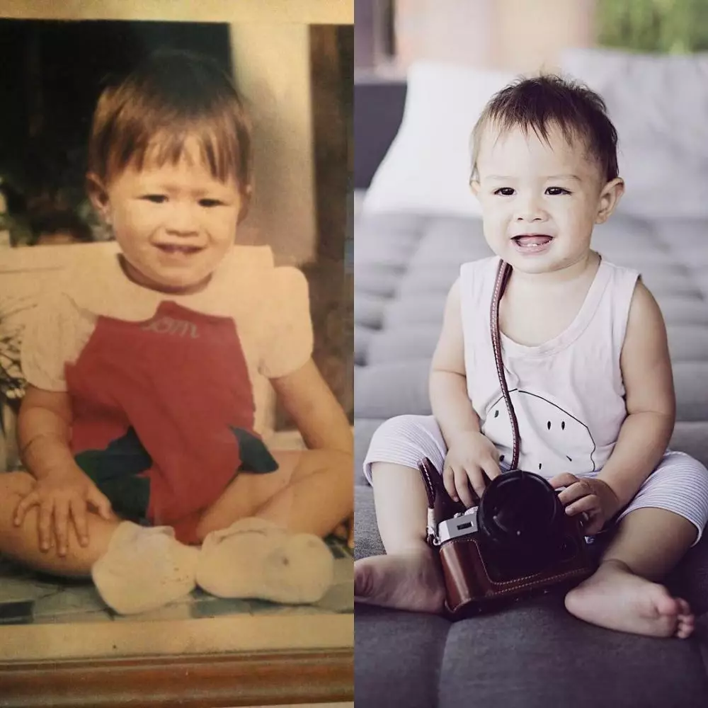 masa kecil sabai morscheck © Instagram masa kecil sabai morscheck © Instagram