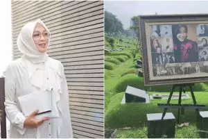 6 Potret persiapan pemakaman Rina Gunawan