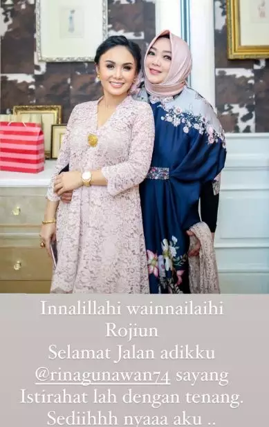 Rina gunawan dan diva © Instagram Rina gunawan dan diva © Instagram