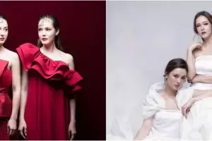 8 Gaya pemotretan Cathy Sharon dan Julie Estelle dalam berbagai tema