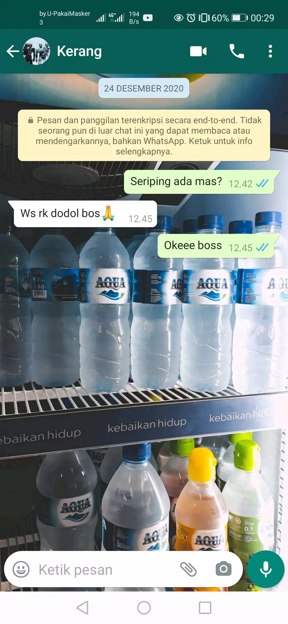 Chat pedagang bangkrut © berbagai sumber