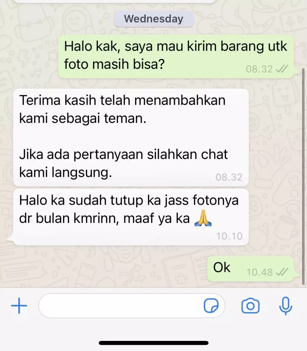 Chat pedagang bangkrut © berbagai sumber