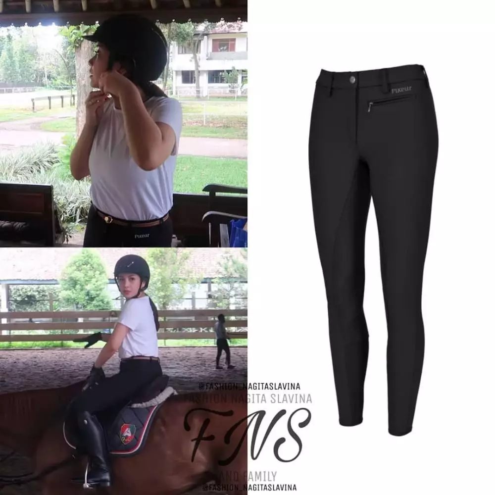 harga fashion item Nagita Slavina saat berkuda © 2021 brilio.net harga fashion item Nagita Slavina saat berkuda © 2021 brilio.net