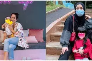 Vakum dari dunia hiburan, intip beda gaya 8 seleb Ratu FTV momong anak