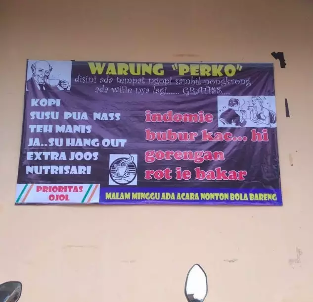 nama nyeleneh kedai kopi © berbagai sumber nama nyeleneh kedai kopi © berbagai sumber