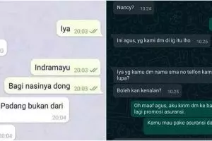 10 Chat salah paham saat kenalan dengan orang baru, bikin kerutin dahi