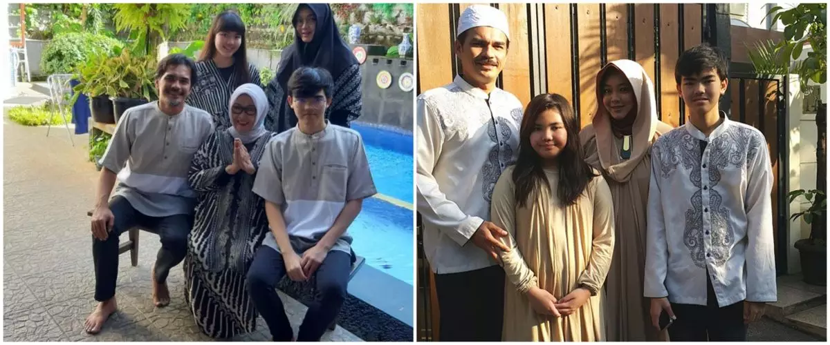 10 Potret kenangan keluarga Rina Gunawan dan Teddy Syach, harmonis