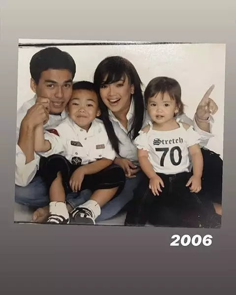 Rina Gunawan dan keluarga inti ©Instagram