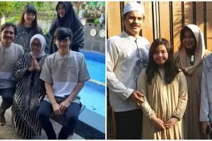 10 Potret kenangan keluarga Rina Gunawan dan Teddy Syach, harmonis