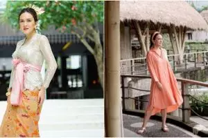 7 Potret kehidupan Shandy Aulia di Bali, serasa liburan tiap hari