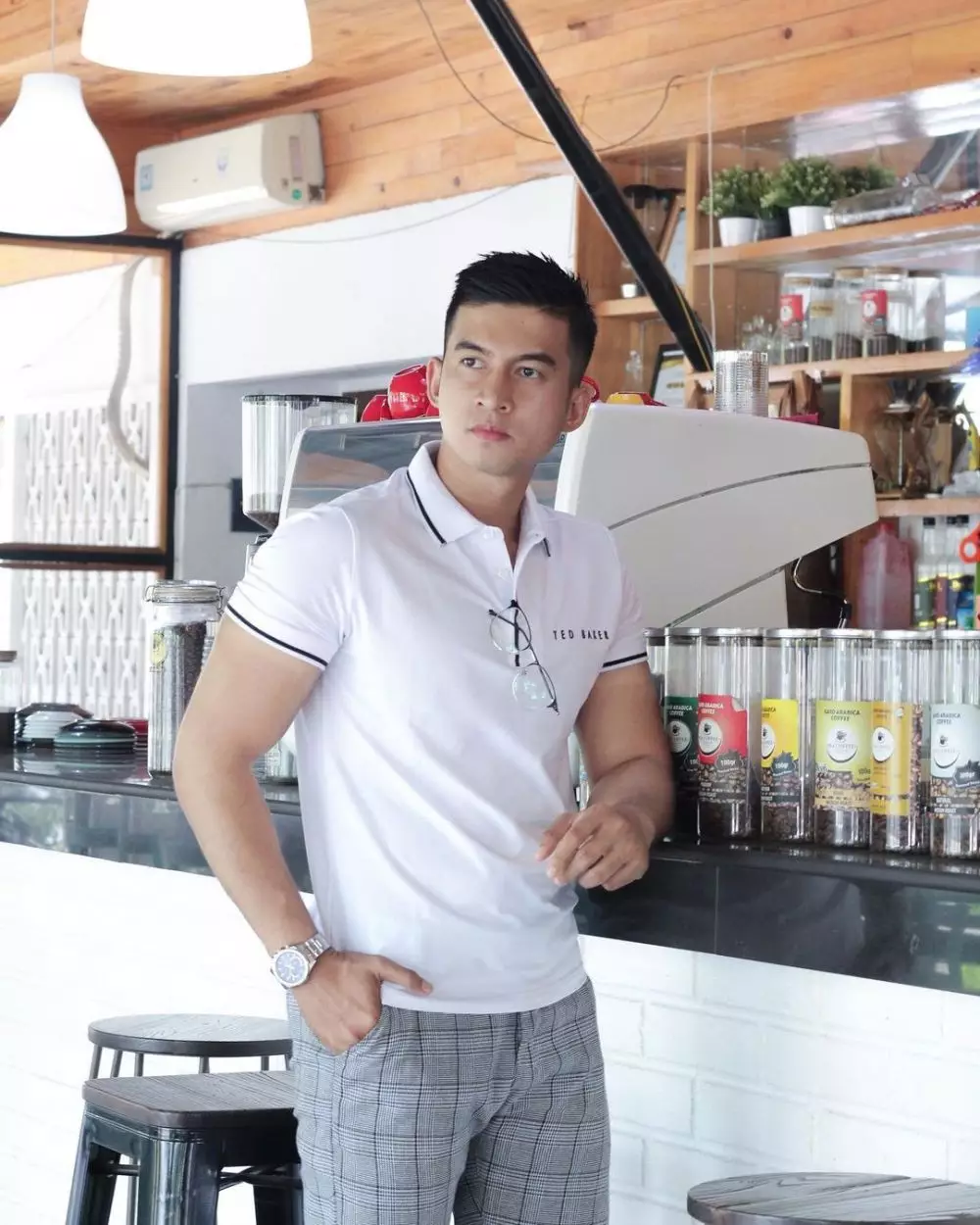 polisi mirip ali syakieb © Instagram