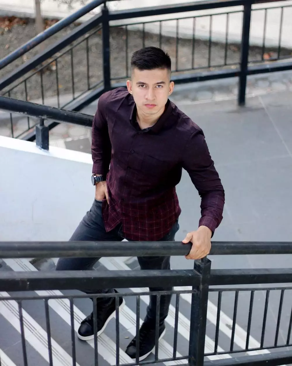 polisi mirip ali syakieb © Instagram