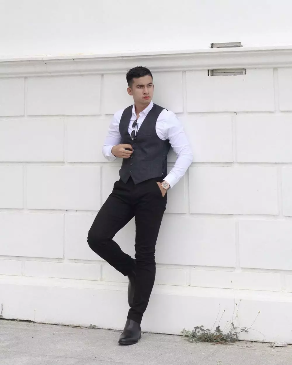 polisi mirip ali syakieb © Instagram