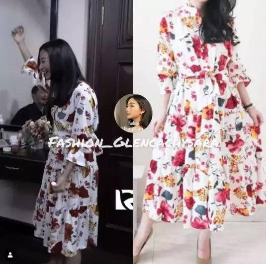 dress Glenca Chysara di bawah Rp 500 ribu © 2021 brilio.net Instagram dress Glenca Chysara di bawah Rp 500 ribu © 2021 brilio.net Instagram