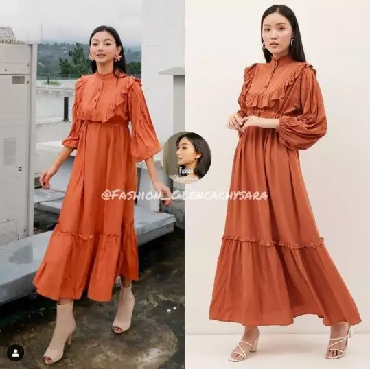 dress Glenca Chysara di bawah Rp 500 ribu © 2021 brilio.net Instagram dress Glenca Chysara di bawah Rp 500 ribu © 2021 brilio.net Instagram