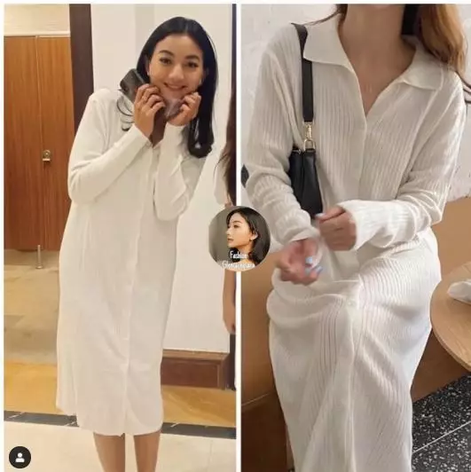 dress Glenca Chysara di bawah Rp 500 ribu © 2021 brilio.net Instagram dress Glenca Chysara di bawah Rp 500 ribu © 2021 brilio.net Instagram