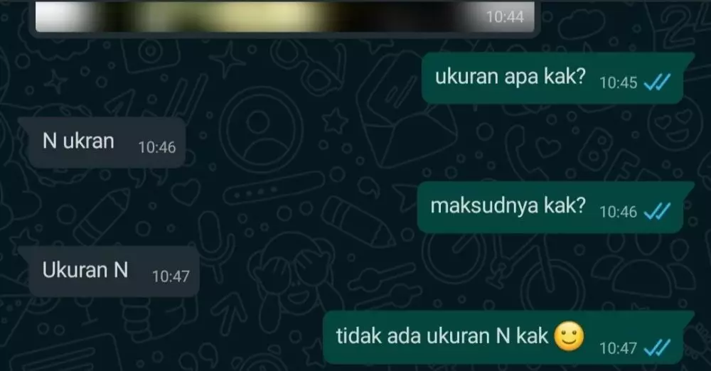Chat typo customer © Twitter Chat typo customer © Twitter