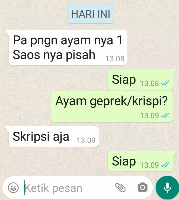 Chat typo customer © Twitter Chat typo customer © Twitter