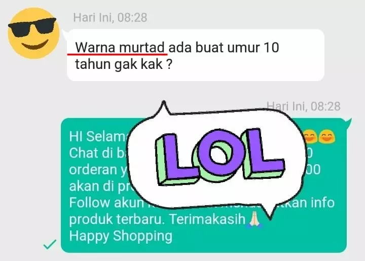 Chat typo customer © Twitter Chat typo customer © Twitter