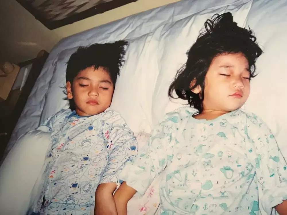 masa kecil giorgino dan lorenzo abraham © Instagram