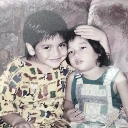 masa kecil giorgino dan lorenzo abraham © Instagram