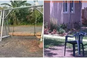 10 Potret nggak biasa wahana ayunan, kreatif dan kocak