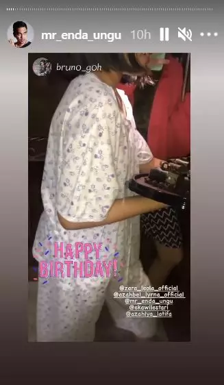 transformasi Enda Ungu © Instagram transformasi Enda Ungu © Instagram