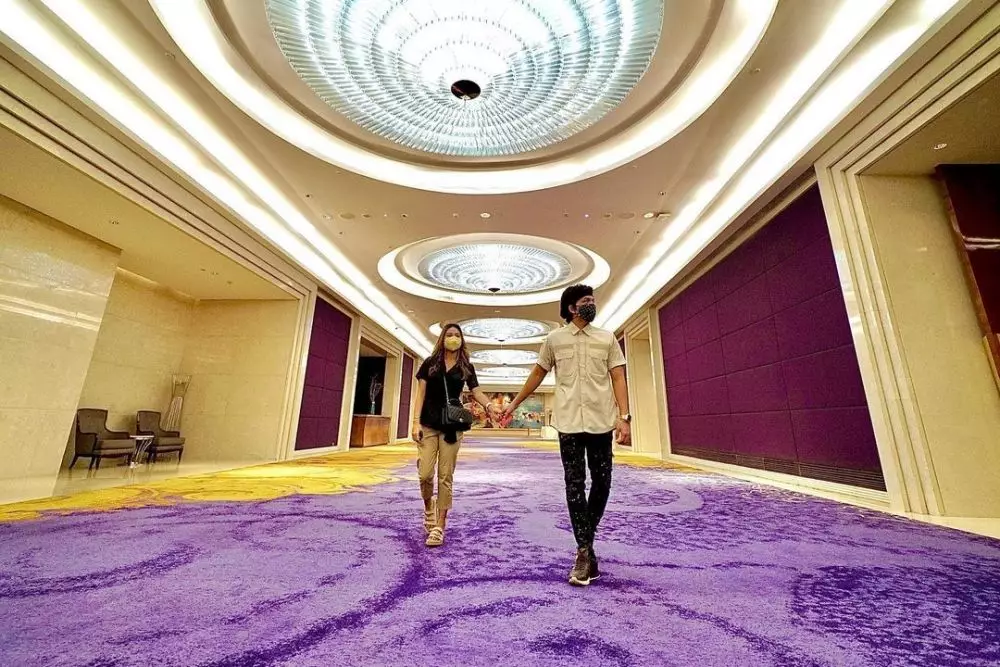 Aurel Hermansyah survey lokasi nikah © 2021 brilio.net