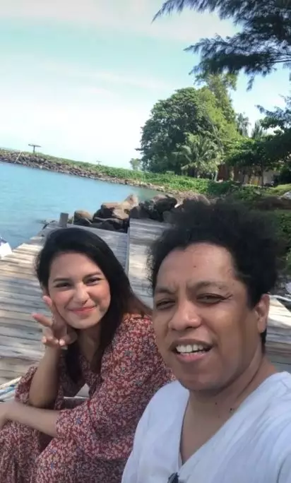 Arie dan Indah usai nikah © TikTok