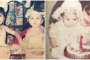 Potret masa kecil 8 seleb saat rayakan ulang tahun, penuh kenangan